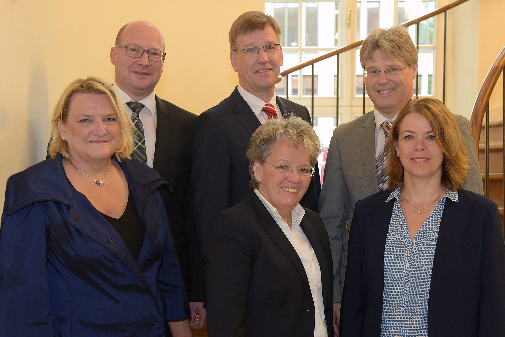 Neues Rektorat der Universität Münster sich ab