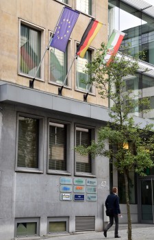 Das neue Büro wurde in der Vertretung des Landes Nordrhein-Westfalen in Brüssel eröffnet.<address>© WWU/Kathrin Nolte</address>