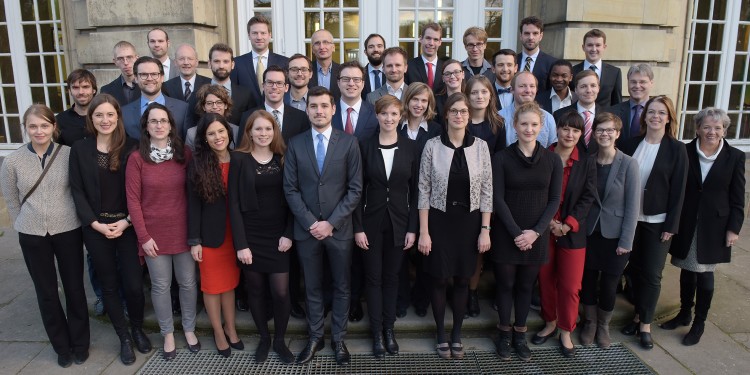 Die besten Doktorinnen und Doktoren der WWU sind bei der "summa-cum-laude"-Ehrung vom Rektorat ausgezeichnet worden.<address>© WWU - Peter Grewer</address>