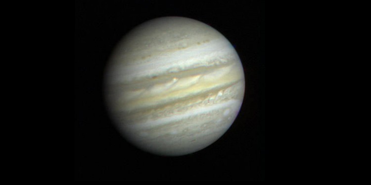 Close-up view of Jupiter from &quot;Voyager 1&quot;<address>© NASA</address>
