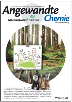 The study inspired the journal "Angewandte Chemie" to create a cover illustration.<address>© Cover Picture Hartstock et al. (Angew Chem Int Ed Engl 2018: epub); Copyright Wiley-VCH Verlag GmbH and Co. KGaA. Reproduced with permission.</address>