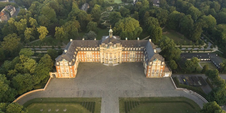 Das Schloss der WWU Münster<address>© WWU - Jan Lehmann</address>