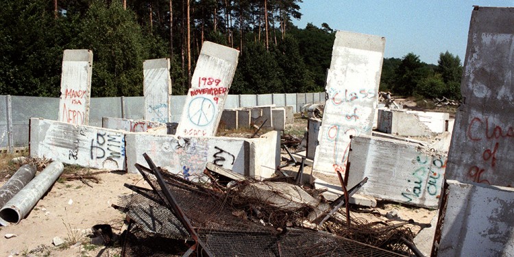 Mauerreste von der früheren deutsch-deutschen Grenze<address>© dpa</address>