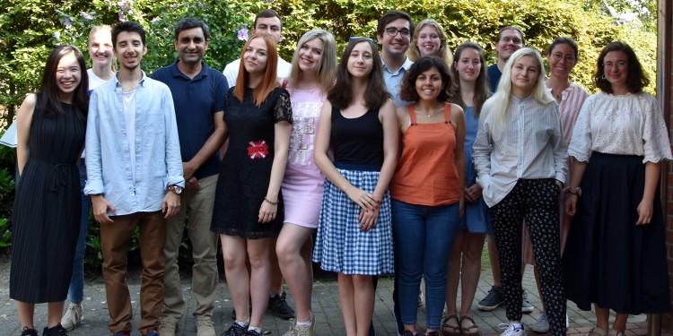 Participants from eleven nations attend the &quot;European Campus of Intercultural Perspectives&quot; Summer School.<address>© WWU - Sophie Pieper</address>