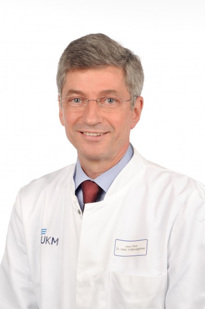 Prof. Dr. Helmut Baumgartner (Medizin/UKM) © UKM - Sylwia Marschalkowski