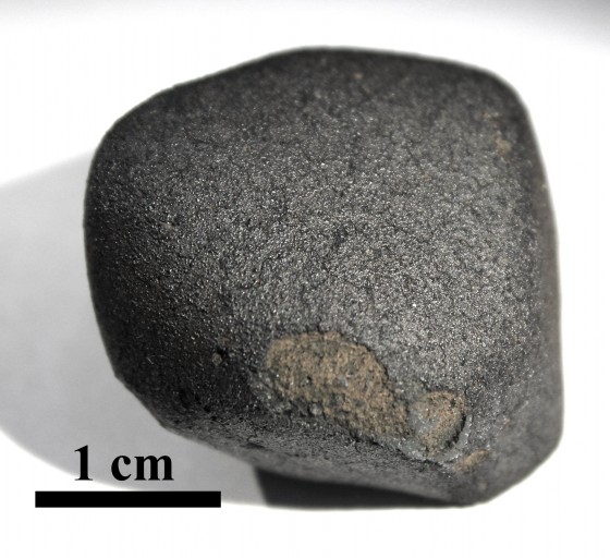 Der Meteorit „Flensburg“ in der Nahaufnahme<address>© Markus Patzek</address>