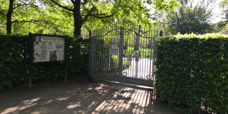 Auch der Botanische Garten bleibt bis mindestens 31. Mai geschlossen.<address>© WWU - JS</address>