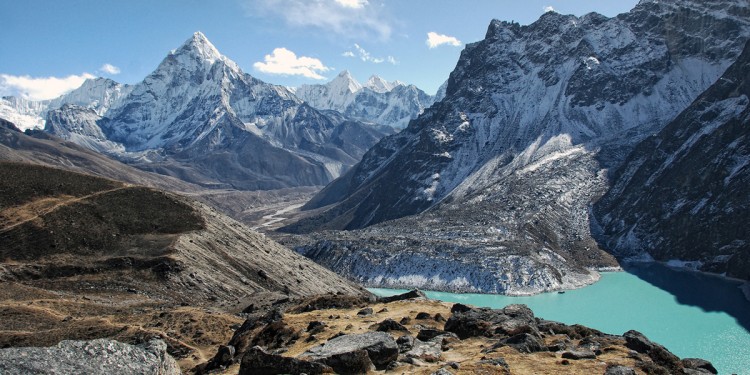 A landscape in the Himalayas<address>© Eric Salomon</address>