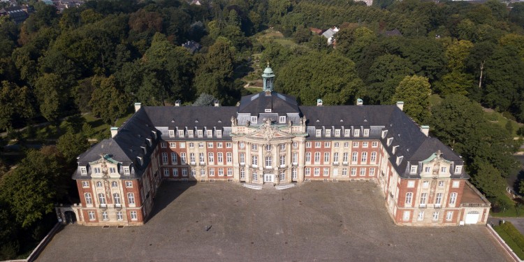 Das münstersche Schloss<address>© WWU - Jan Lehmann</address>