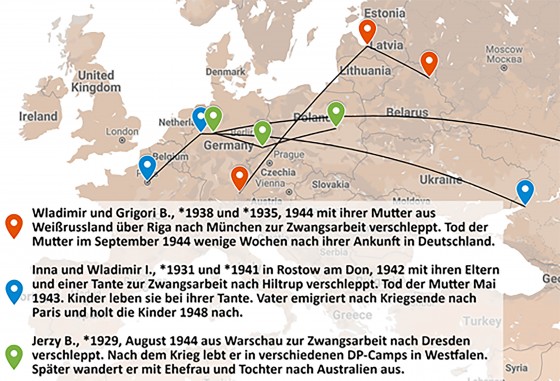 Die WWU-Historikerin Isabel Heinemann und ihr Team wollen die Migrationswege unbegleiteter nicht-deutscher Kinder nach 1945 auf einer Webseite visualisieren.<address>© WWU - Marcel Brüntrup</address>