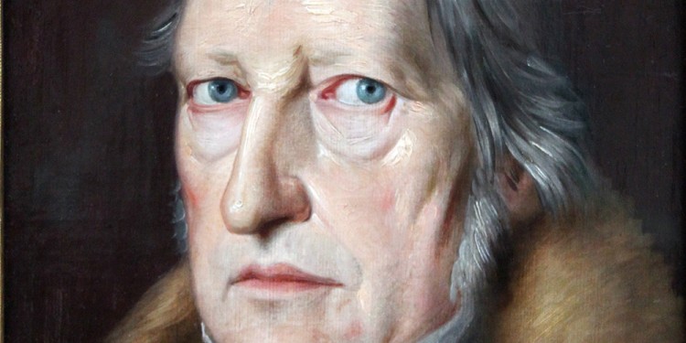 Bildnis des Philosophen Georg Wilhelm Friedrich Hegel aus dem Jahr 1831<address>© Quelle: Jacob Schlesinger / Public domain</address>
