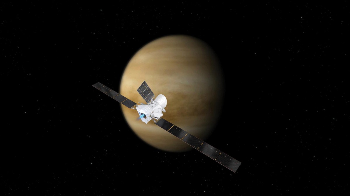 Erster Venus-Vorbeiflug von BepiColombo auf dem Weg zum Merkur© ESA/ATG medialab