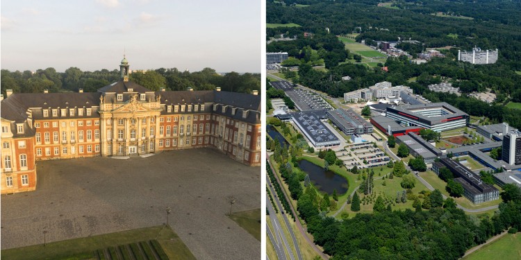 Die Universitäten Münster und Twente bauen ihre Partnerschaft weiter aus.<address>&copy; WWU - Jan Lehmann / UT - Eric Brinkhorst</address>