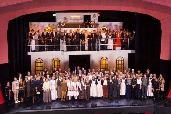 "Titanic" hieß 2019 das von Publikum und Presse gleichermaßen gefeierte Erfolgsmusical des "Freien Musical Ensemble Münster".<address>© Christian Dabringhaus (FME)</address>