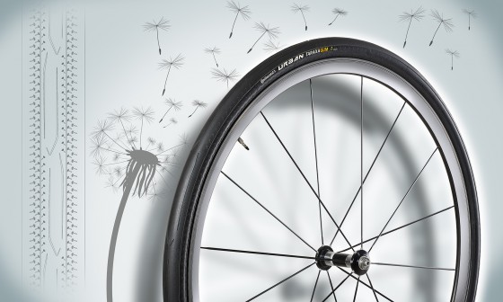 Continental’s Urban Taraxagum is the first series-produced bicycle tire made from dandelion rubber.<address>© Continental</address>