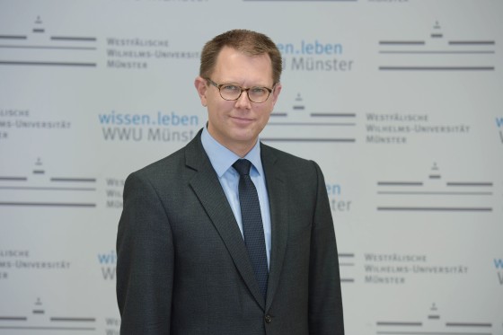 Prof. Dr. Hinnerk Wißmann ist der Geschäftsführende Direktor des Freiherr-vom-Stein-Instituts.<address>© WWU - Peter Grewer</address>
