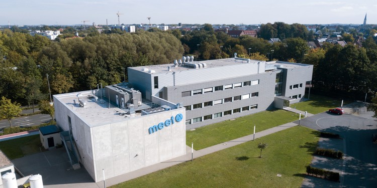 Das MEET Batterieforschungszentrum der WWU Münster ist an einem neuen Labor des Batteriezellherstellers LG Energy Solution beteiligt.<address>© WWU - Jan Lehmann</address>