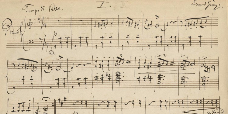 Edvard Griegs Vals Op.38/7<address>© IMSLP - Nasjonalbiblioteket Oslo</address>