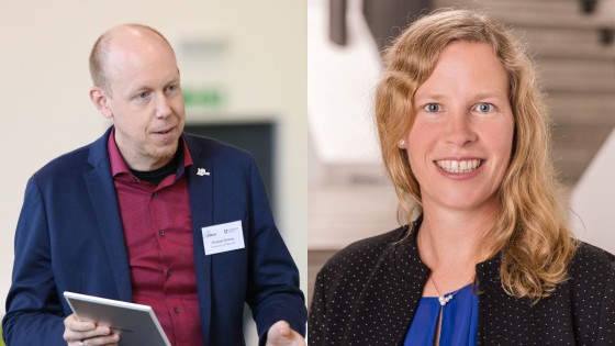 Dr. Christian Grimme und Dr. Katrin Bergener<address>© WWU - ERCIS</address>