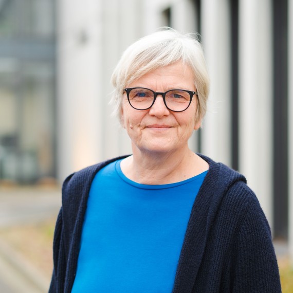 Dr. Rainhild Schäfers ist die erste Professorin der Universität Münster im Fach Hebammenwissenschaft<address>© WWU - M. Heine</address>