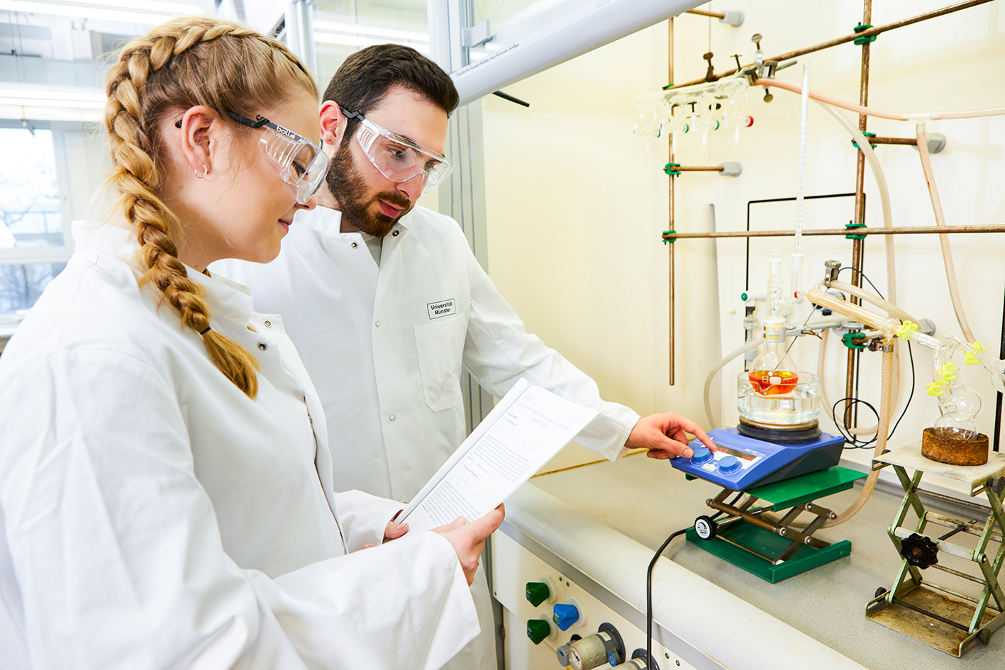 Fachbereich Chemie und Pharmazie lädt zum Studieninformationstag ein