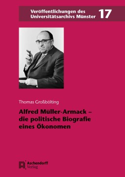Alfred Müller-Armack in Ludwig-Erhard-Pose inklusive der ikonischen Zigarre – der Ökonom war eine schillernde Persönlichkeit.<address>© Aschendorff Verlag</address>