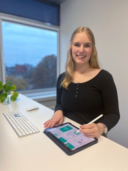 Lina Bröker<address>© Uni MS - Leonie Isfort</address>