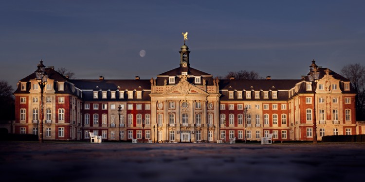 Blick auf das münstersche Schloss<address>© Uni MS - Nike Gais</address>