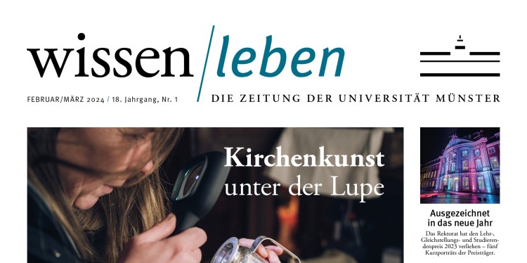 wissen|leben Nr. 1, 31. Januar 2024<address>&copy; Uni MS</address>