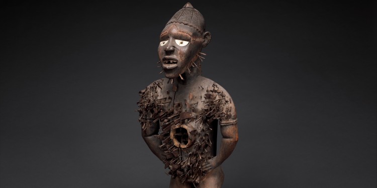 Mangaaka were beings which watched over the observance of treaties in the Loango region of western Africa. Their original legal function was concealed by European collections exhibiting them solely as works of art.<address>© Metropolitan Museum of Art, New York</address>