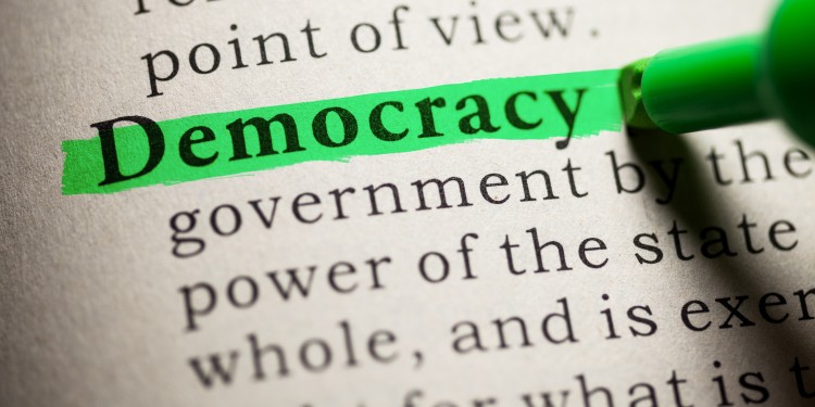 The University of Münster is profoundly committed to the fundamental values of democracy.<address>&copy; Feng Yu - stock.adobe.com</address>