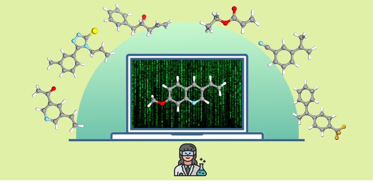The team led by Prof Frank Glorius transferred all approved active pharmaceutical ingredients into a digital code.<address>© Uni MS – Debanjan Rana/ Glorius Group</address>