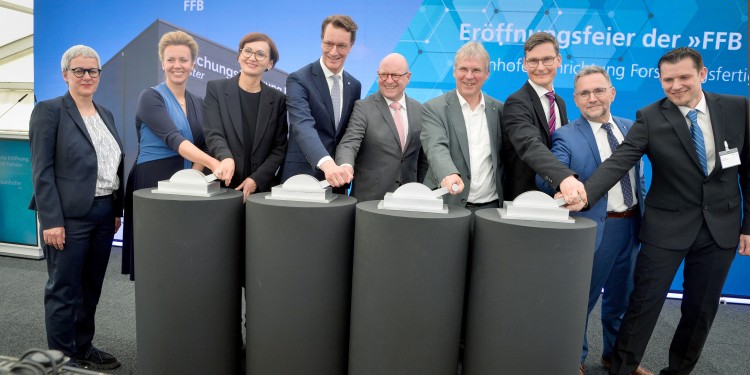 Im Hansa-Business-Park in Münster-Amelsbüren ist die Fraunhofer-Einrichtung „FFB PreFab“ eröffnet worden<address>&copy; Fraunhofer FFB</address>