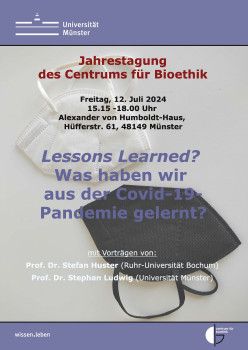 Plakat der Veranstaltung. Alle Informationen im Text.<address>&copy; Uni MS - CfB</address>