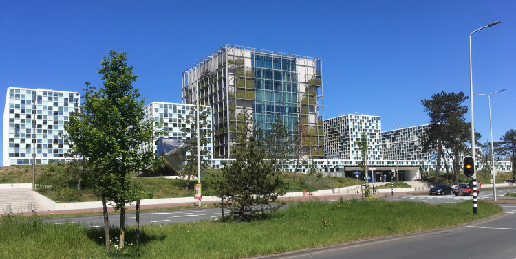 Das Gebäude des Internationalen Strafgerichtshofs im niederländischen Den Haag.<address>© OSeveno</address>