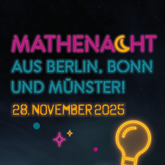 Mathenacht aus Berlin, Bonn und Münster am 28. November 2025<address>© Mathematics Münster</address>