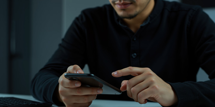 Hilfe bei Depressionen: Das smartphonebasierte Training während der stationären Therapie sorgte für eine Verbesserung der Symptome.<address>© NN AI – stock.adobe.com</address>