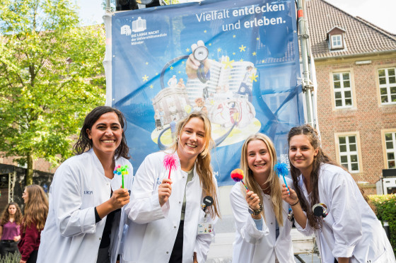 Der Höhepunkt des Jubiläumsjahres: Die lange Nacht der Uni-Medizin<address>© UKM - Erk Wibberg</address>