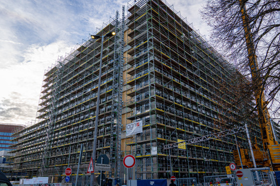 Ein Bauprojekt im großen Stil: Der Neubau der Institutsgruppe 1 (Physik).<address>© Uni MS - Linus Peikenkamp</address>