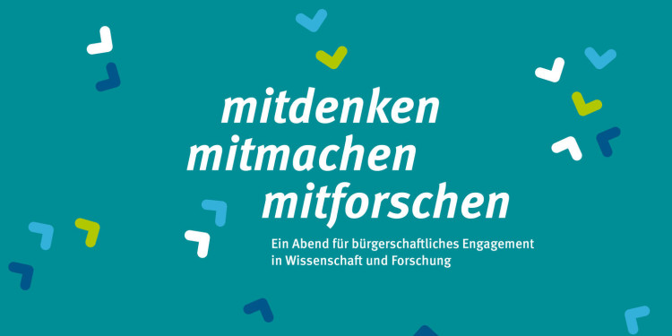 Zu einem Nachmittag für bürgerschaftliches Engagement in Wissenschaft und Forschung laden die Universitätsstiftung Münster und die Abteilung „Wissens- und Technologietransfer“ unter dem Titel „mitdenken – mitmachen – mitforschen“ ein.<address>&copy; Uni MS - Designservice</address>