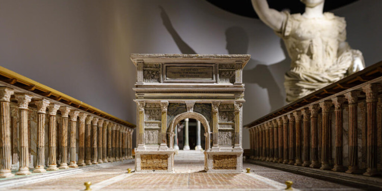 Mehr als 1.700 Jahre war das Pantheon in Rom der größte Kuppelbau der Welt.<address>&copy; Archäologisches Museum - Yannick Oberhaus</address>