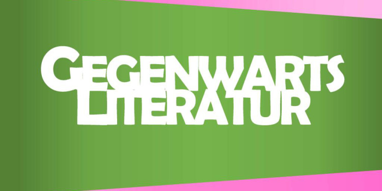 Es ist das Plakat "Literatur der Gegenwart" zu sehen.<address>&copy; Uni MS - T. Kraaz</address>