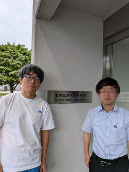 Minoru Ueda (links) und Motoaki Seki vom RIKEN-Forschungsinstitut<address>&copy; Minoru Ueda - RIKEN</address>