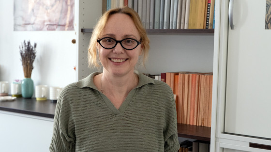 Auf dem Foto ist Prof. Dr. Gesa Schenke zu sehen.<address>&copy; Uni MS - Kathrin Nolte</address>