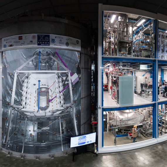 Das „XENONnT“-Observatorium<address>&copy; Henning Schulze Eißing</address>