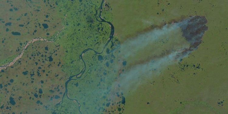 <address>&copy; USGS/NASA/Landsat 4</address>