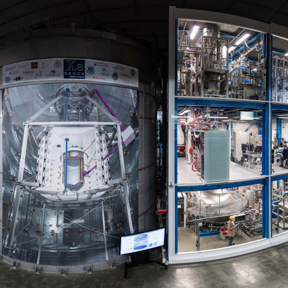 Das „XENONnT“-Observatorium<address>&copy; Henning Schulze Eißing</address>