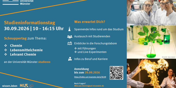 Flyer zum Studieninformationstag<address>&copy; Uni MS - Mara Hobbold</address>