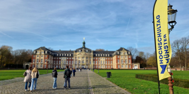 Am 12. November findet wieder der Hochschultag in Münster statt.<address>&copy; Uni MS - Brigitte Heeke</address>