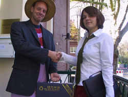 Stephan Tietjen und Sarah Wessel